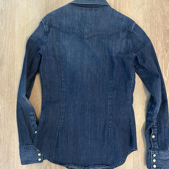 Ralph Lauren Sport Denim Shirt  size 6 - Picture 3 of 5